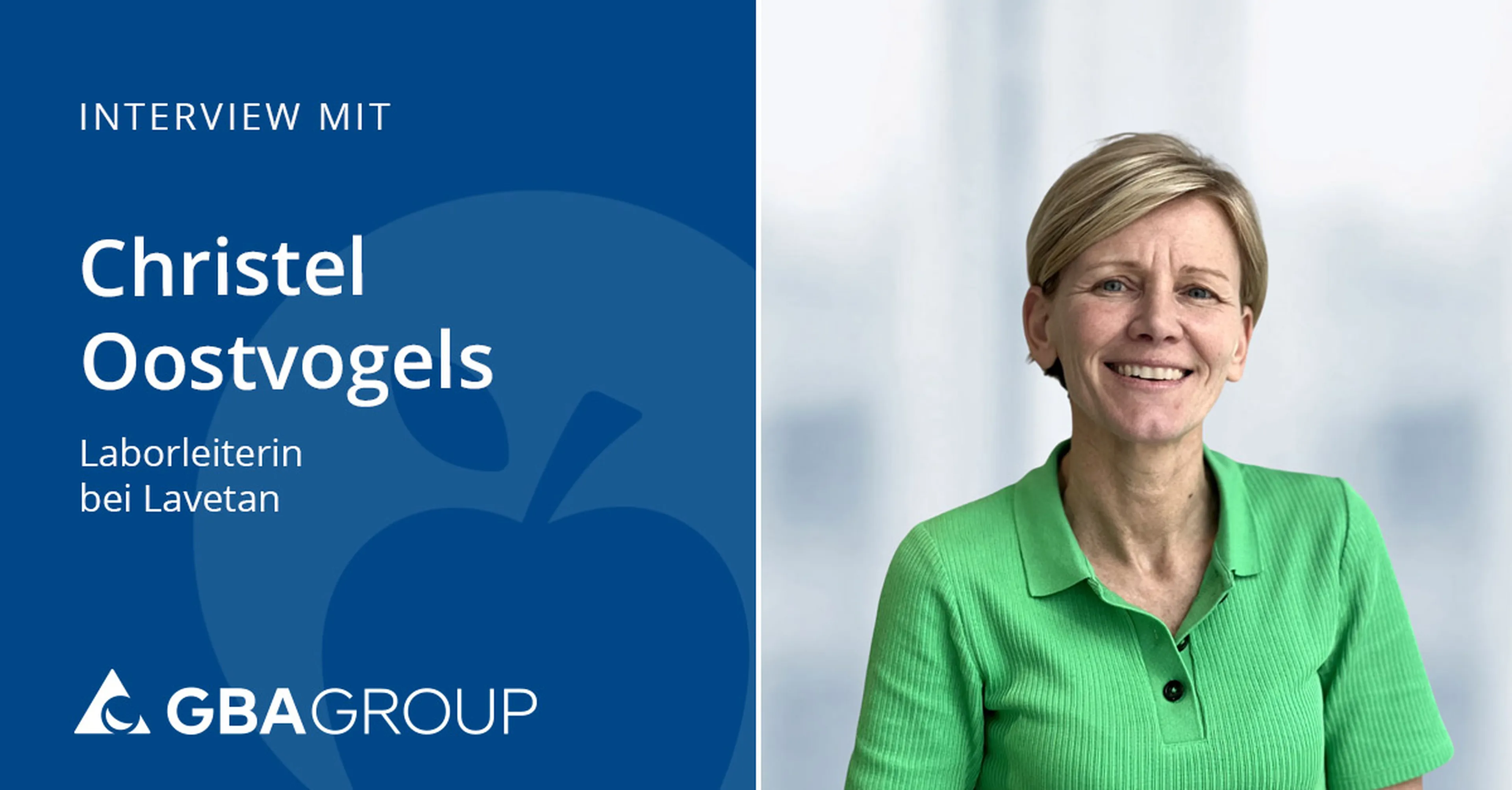 Laborleiterin Christel Oostvogels