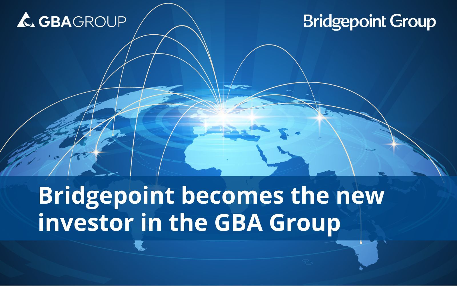 Bridgepoint becomes the new investor in the GBA Group