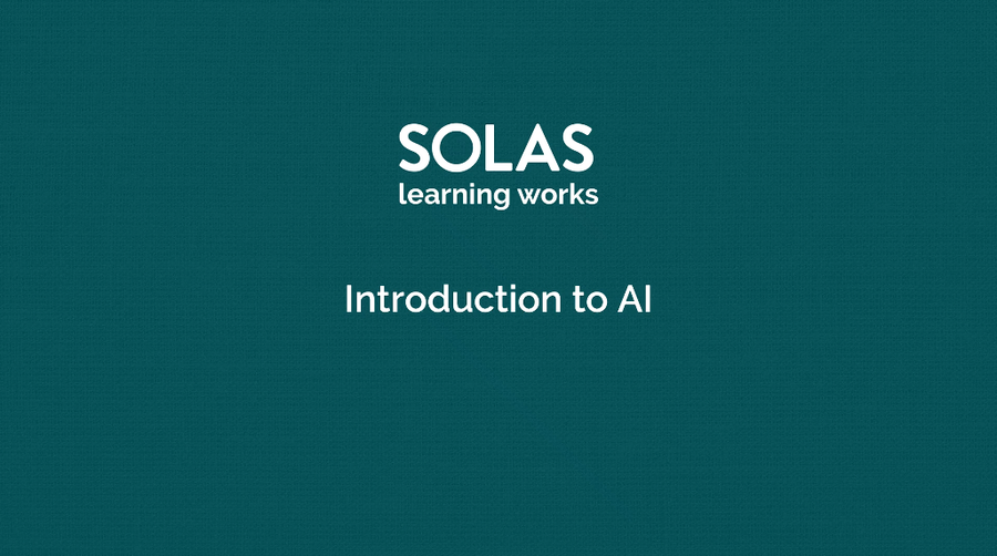 Solas | Skills to Advance | AI Micro-Qualifications