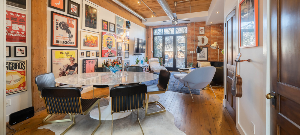 Just listed: one-of-a-kind hard loft at Button Factory Lofts