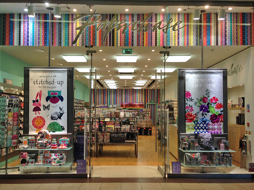 Stationery store Dundee Paperchase