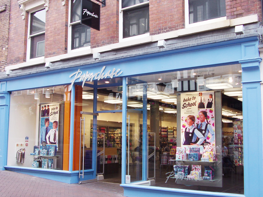 Stationery store Shrewsbury Paperchase