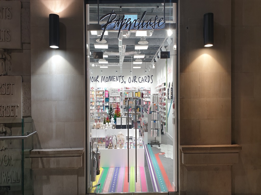 Stationery shop Waterloo Station Paperchase