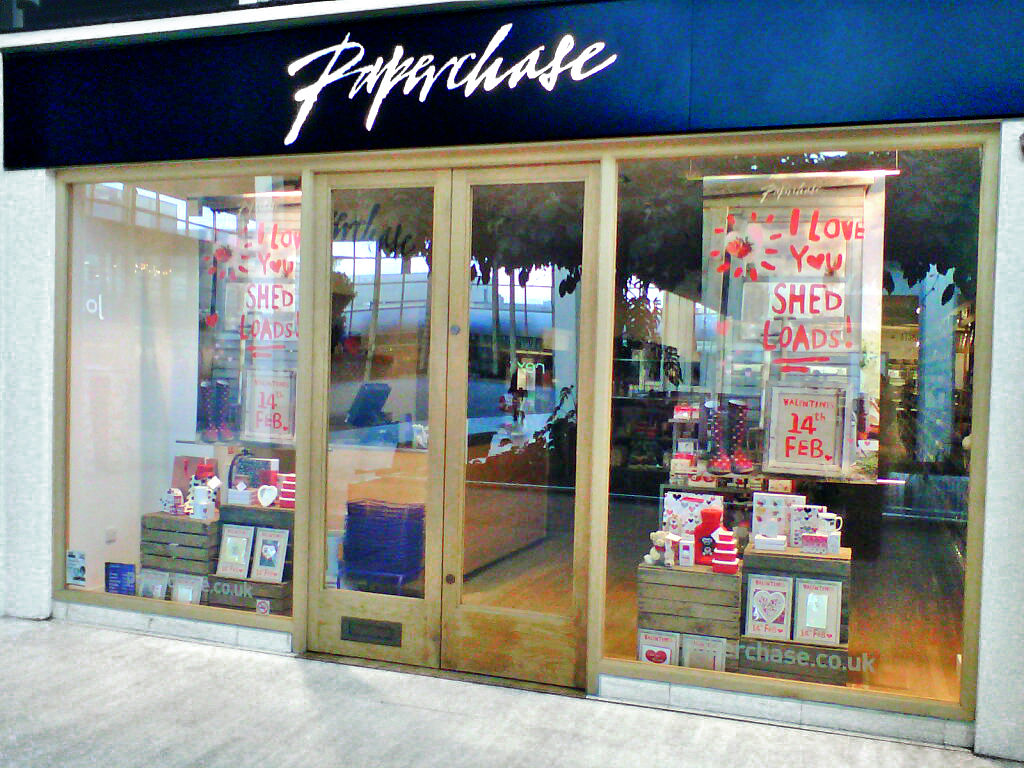 Stationery store Milton Keynes Paperchase