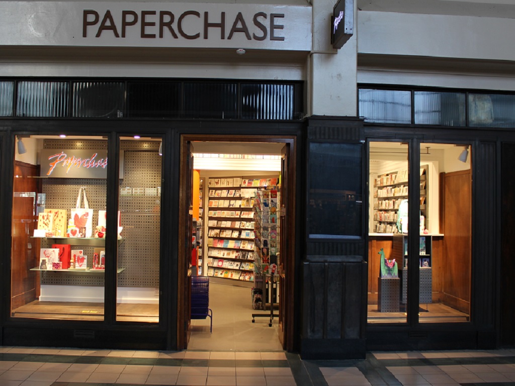 Stationery shop Leeds Station Paperchase