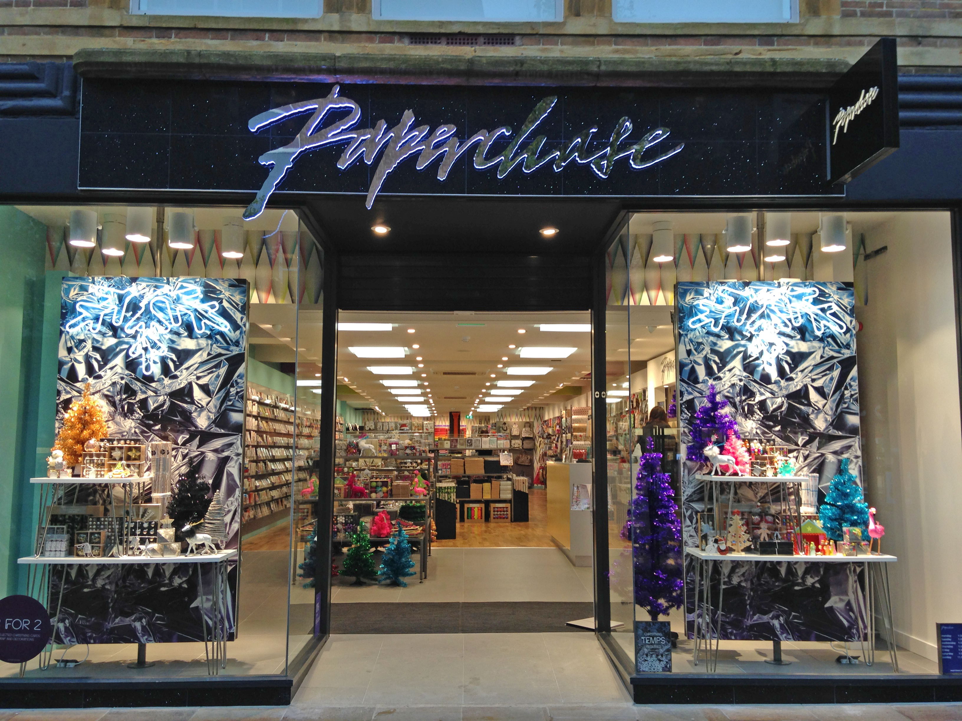 Stationery shop Worcester Paperchase