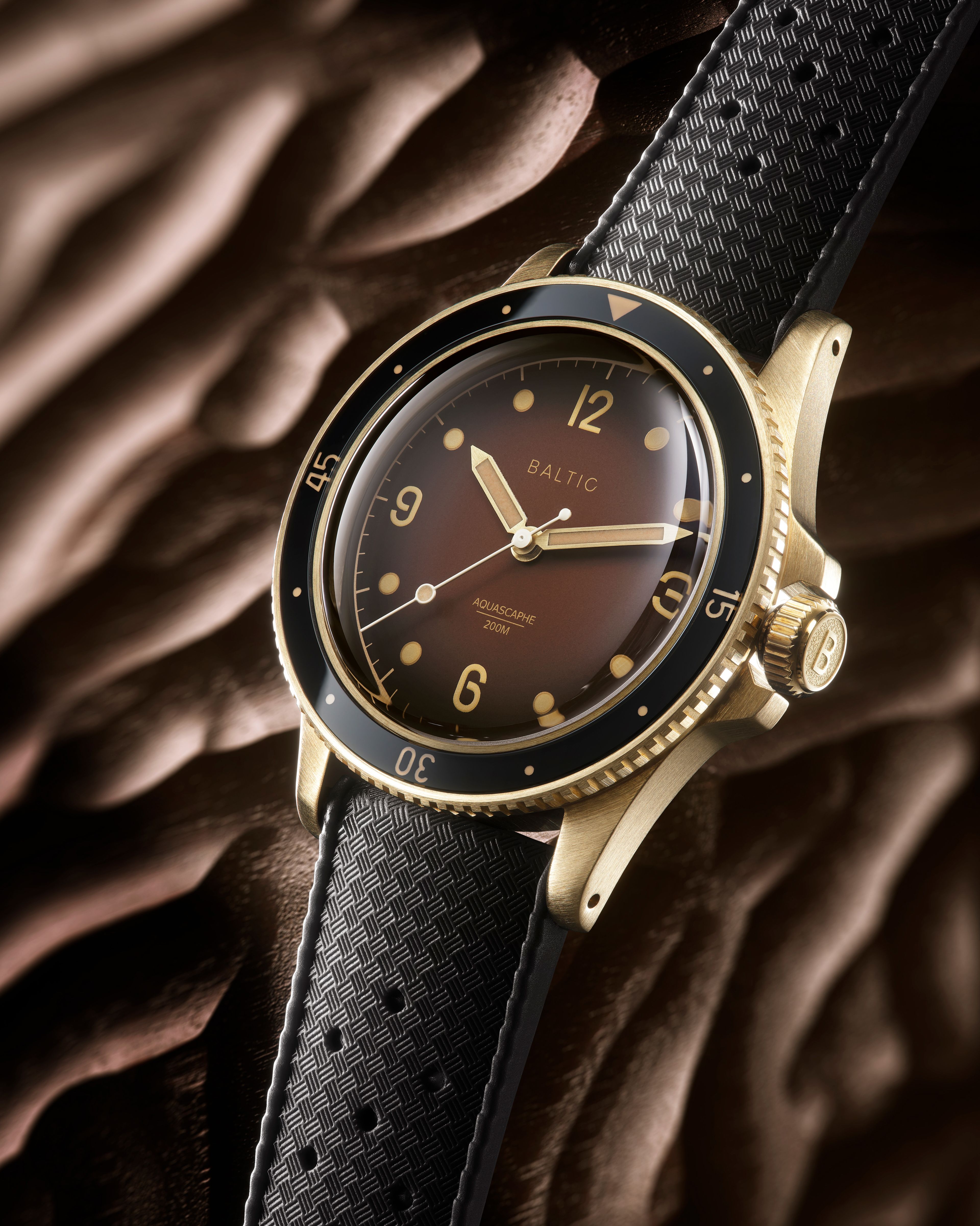 Aquascaphe Bronze Brown Baltic Watches