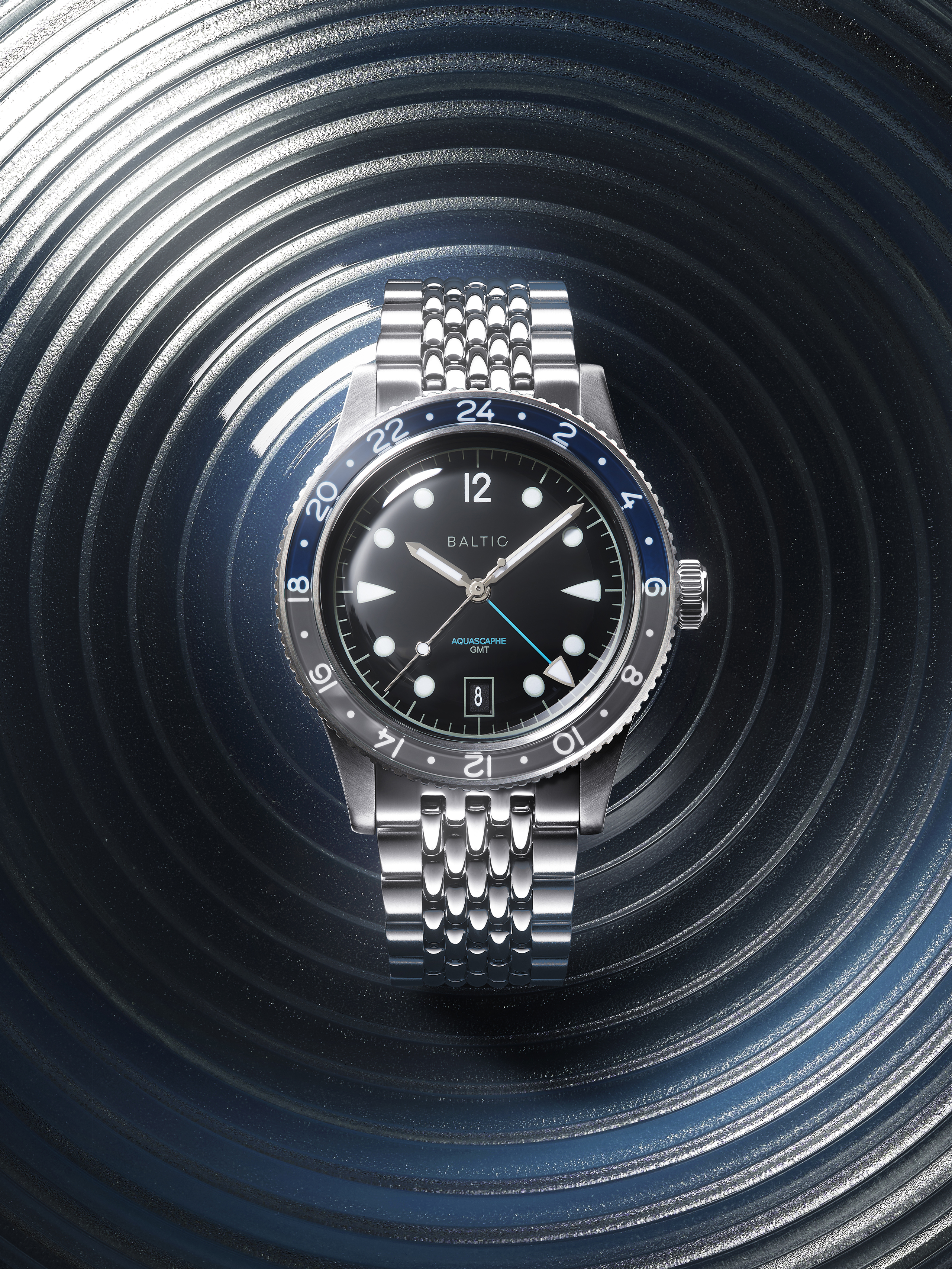 Aquascaphe GMT Green - Baltic Watches
