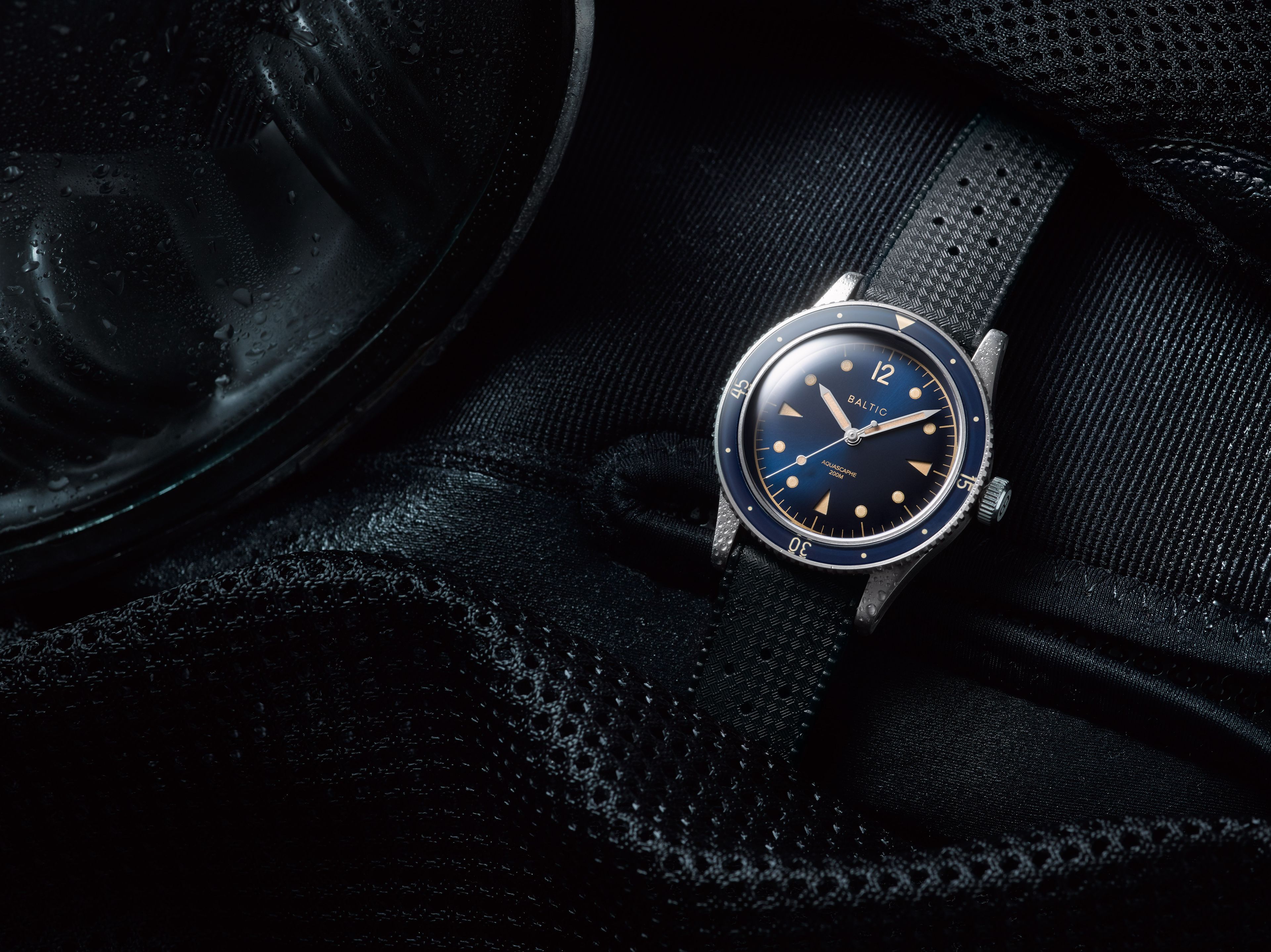 Aquascaphe Classic Blue Gilt Baltic Watches