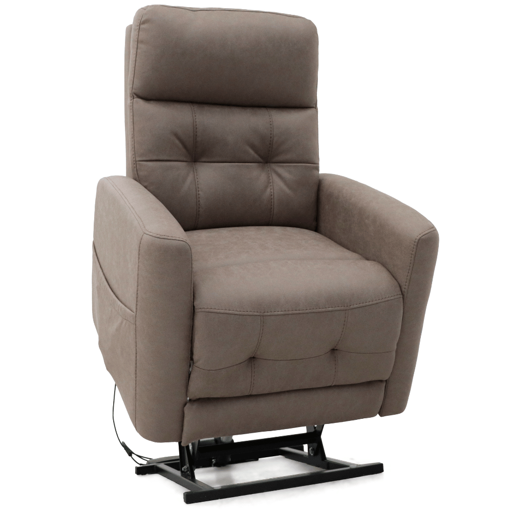 The rise feature in the Wheelfreedom Magnolia Riser Recliner chair