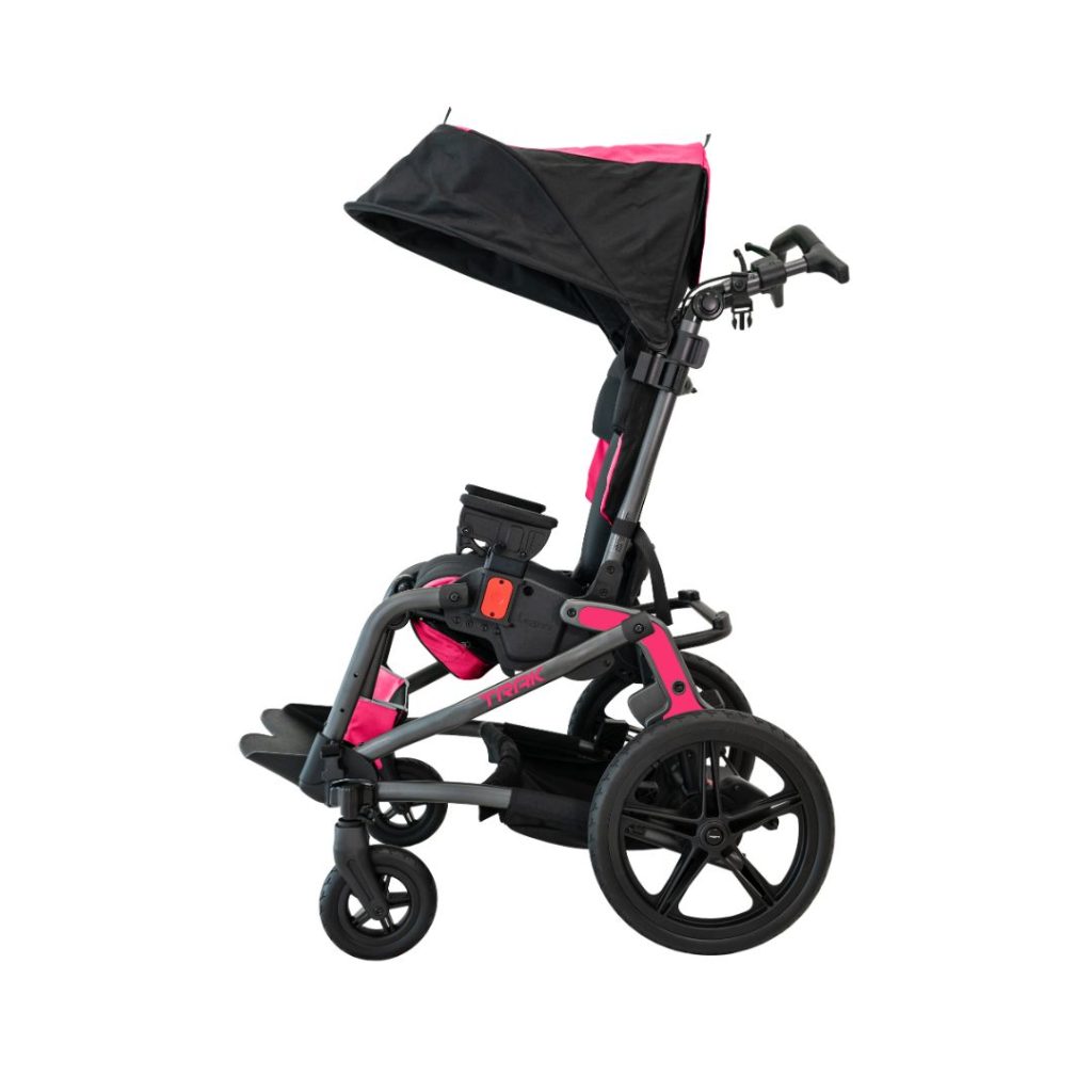 Leggero Trak Wheelchair in pink