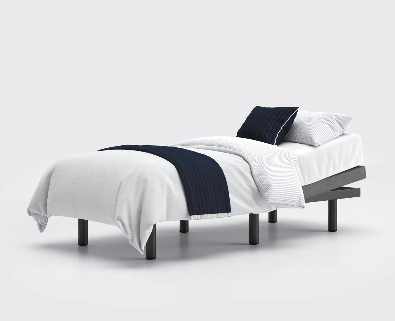 The Opera Motion Adjustable Bed in the shade anthracite