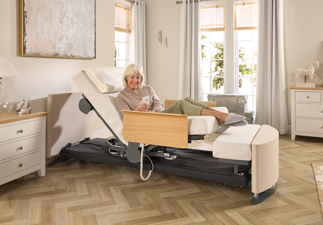 Rotating beds to stand