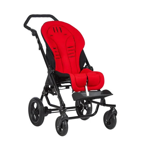 The Etac R82 seat in red designed for children
