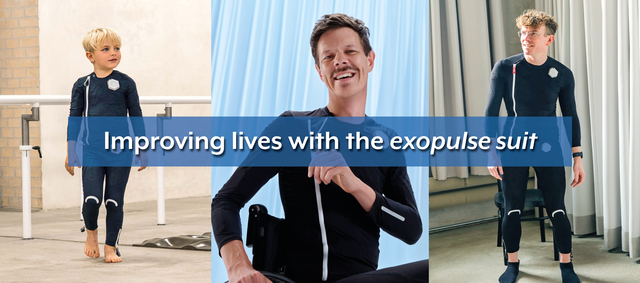 Improving lives with the exopulse suit