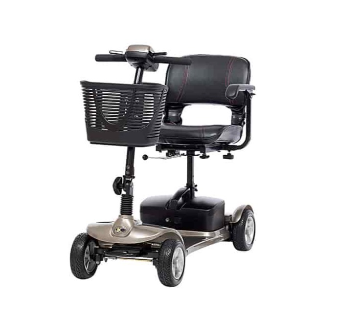 Kymco K-Lite Comfort mobility scooter in grey