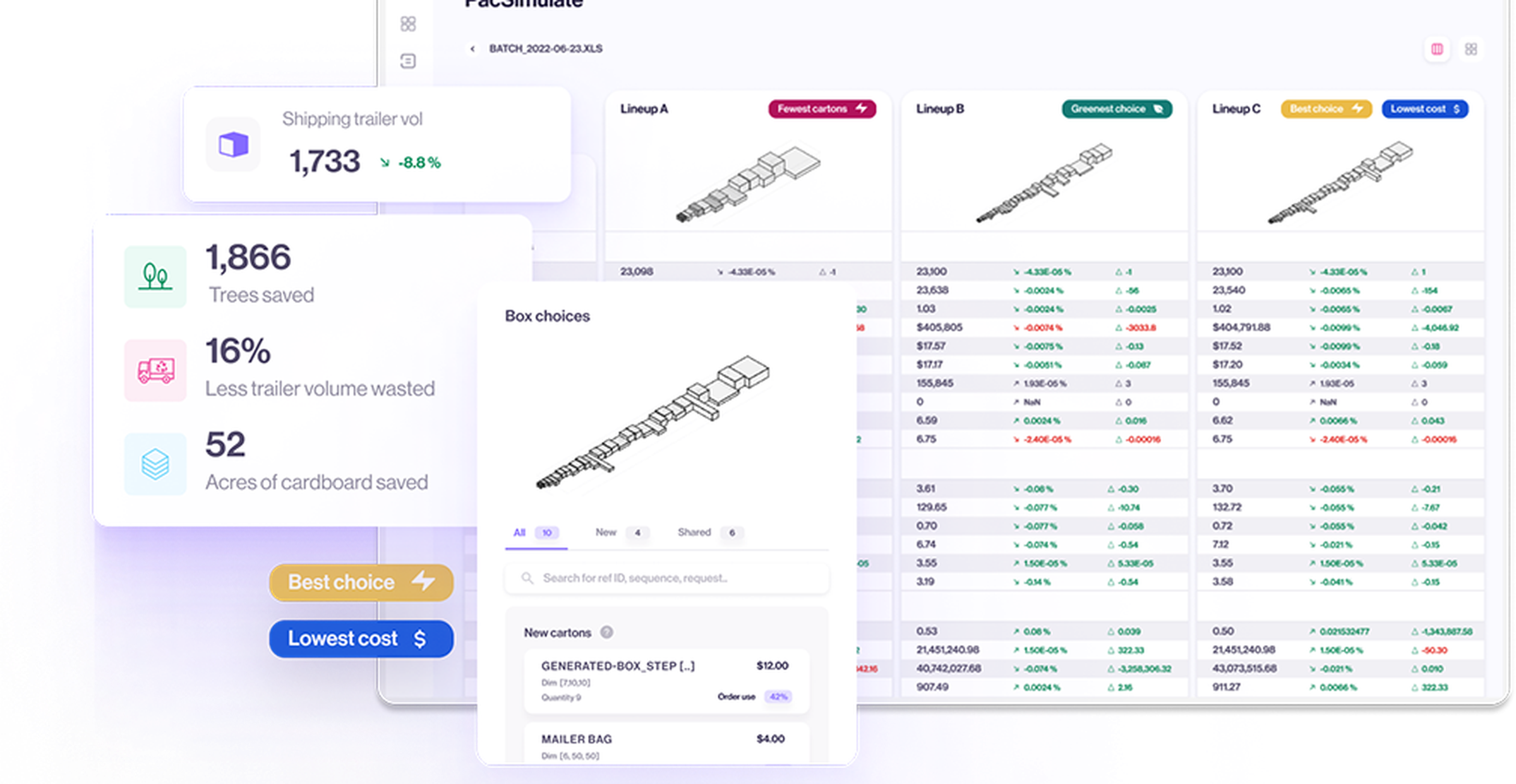 Pacsimulate platform screenshot