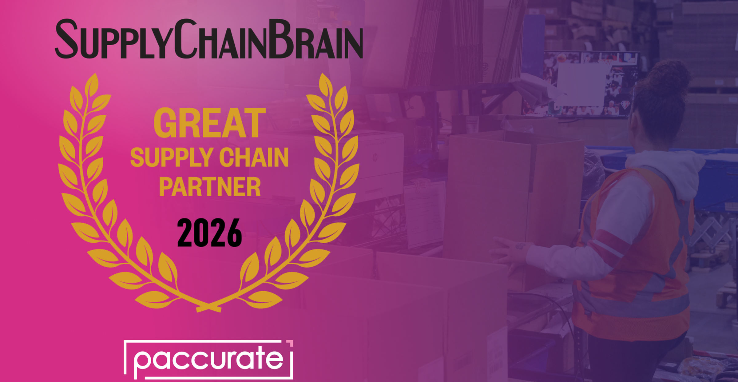SCB 100 Great Supply Chain Partner