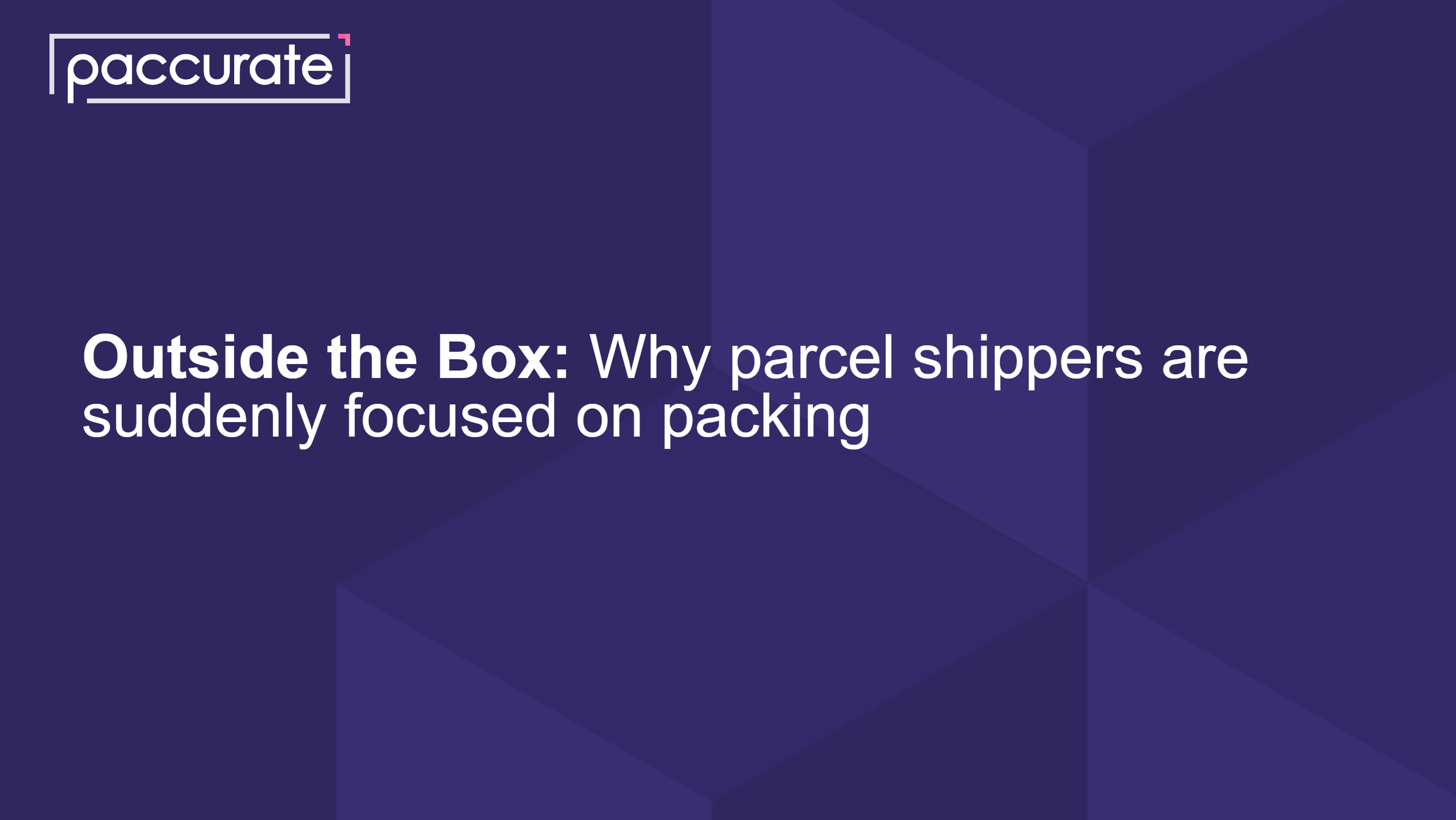 Outside the Box Webinar Cover