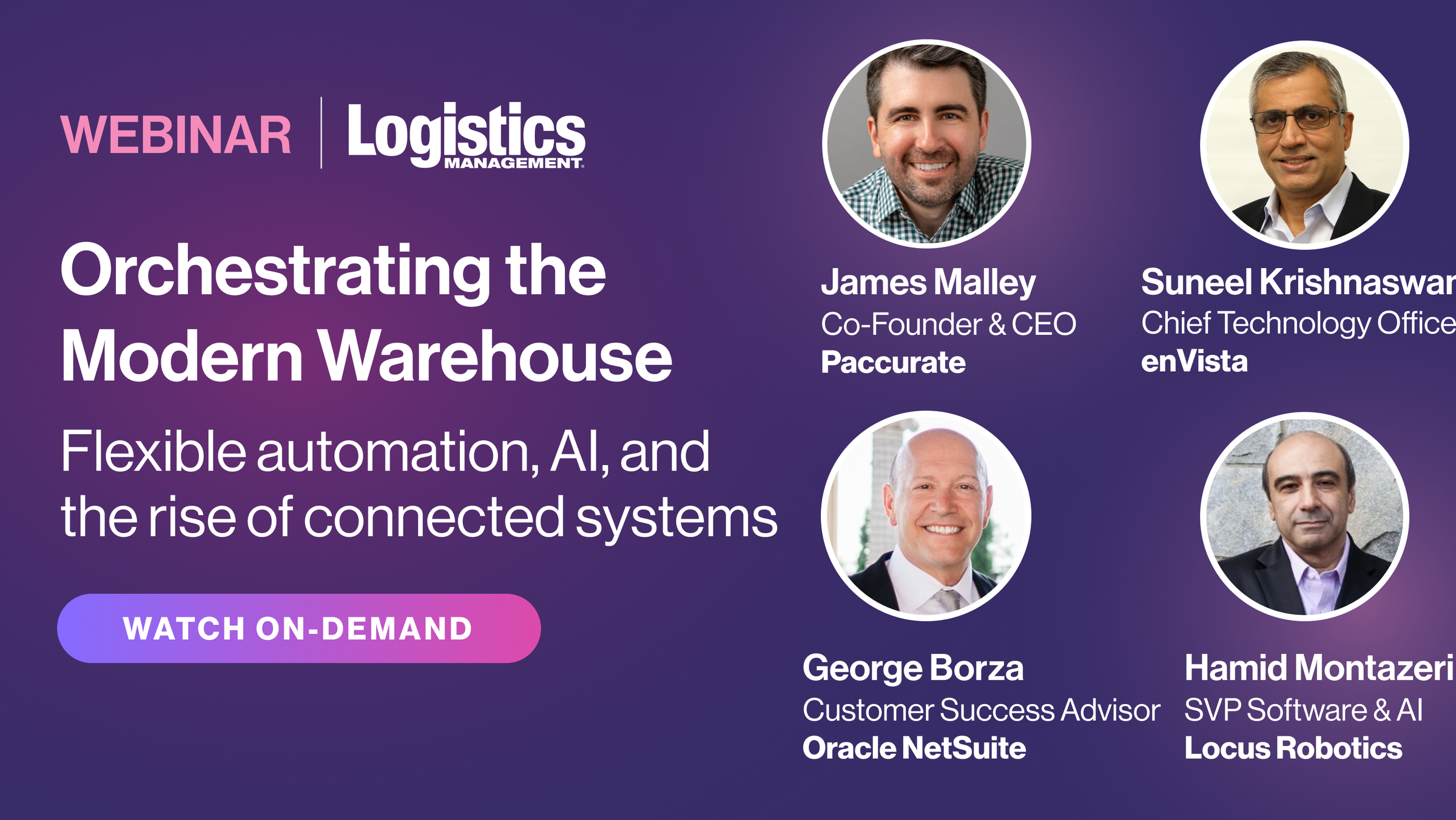 Orchestrating the Modern Warehouse