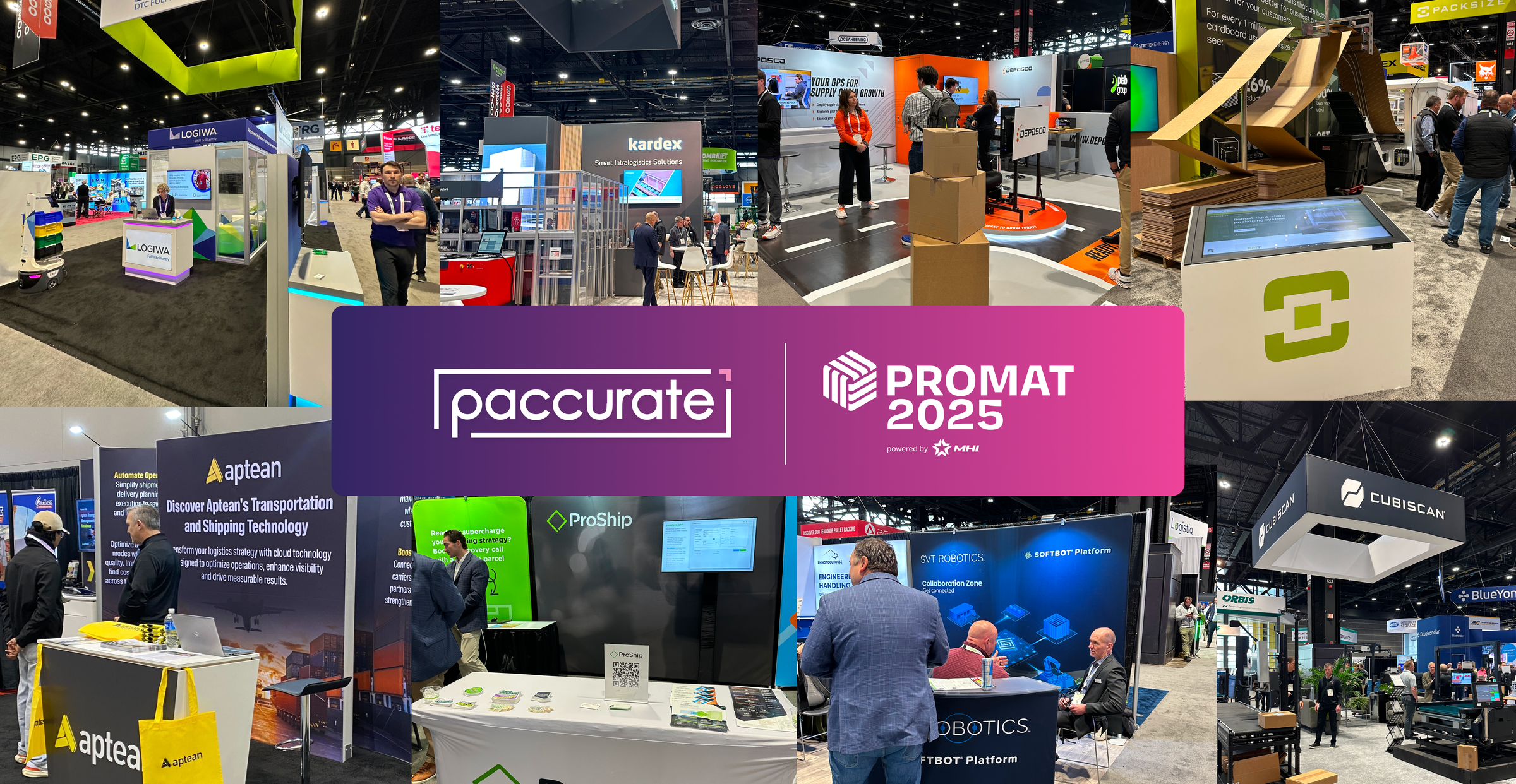 ProMat 2025 Paccurate Partner Ecosystem