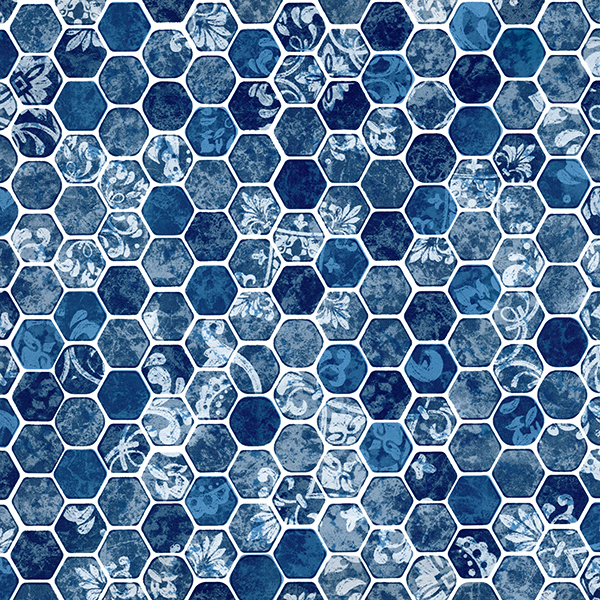Honeycomb Mosaic Liner