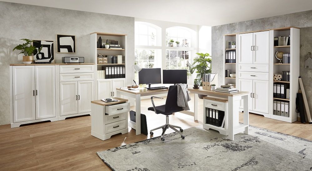 Produktbild: Schreibtisch Jasmin 160 x 80 cm von Innostyle in Pinie hell