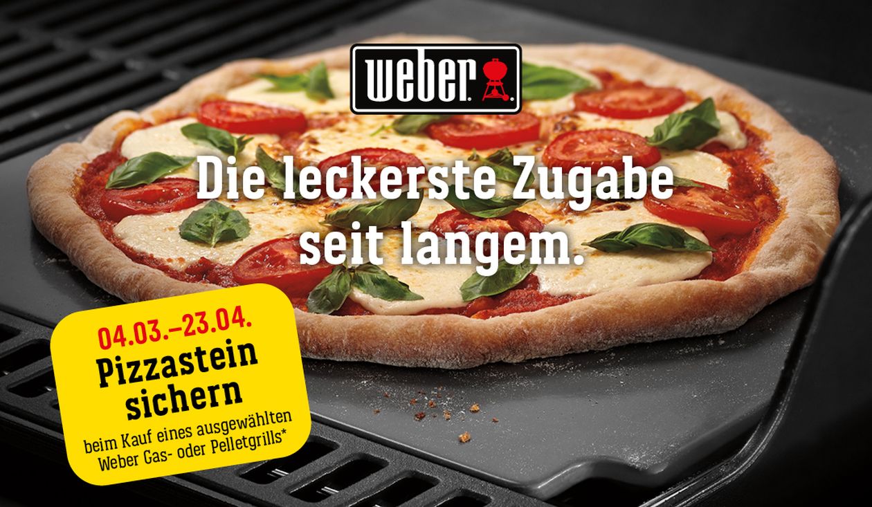 Frühlingswochen WEBER - die leckerste Zugabe seit langem