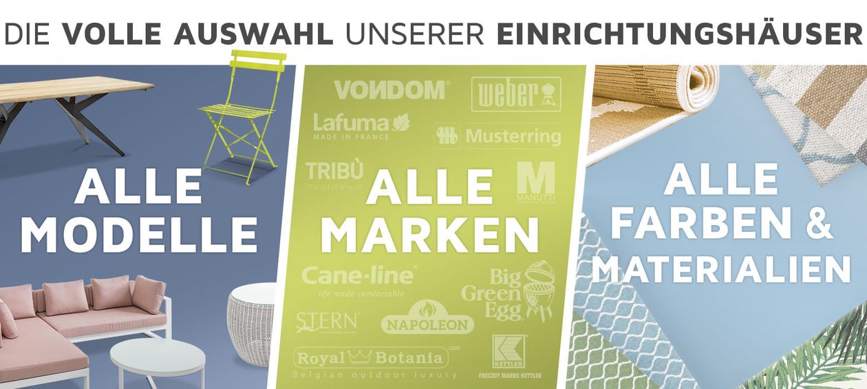 Stationäre Sortimentsvielfalt für den Garten SEGMÜLLER