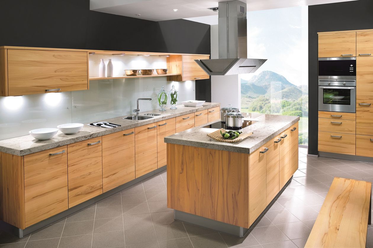 Produktbild: Küche Quantum der Marke Oster - gemütliche Holzküche