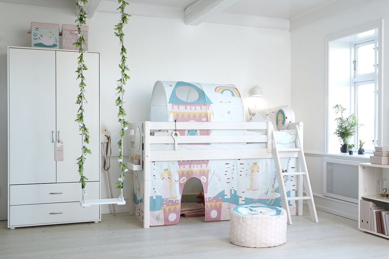 Produktbild: Spielbett Classic 90x200 cm der Marke Flexa aus Holz in weiss