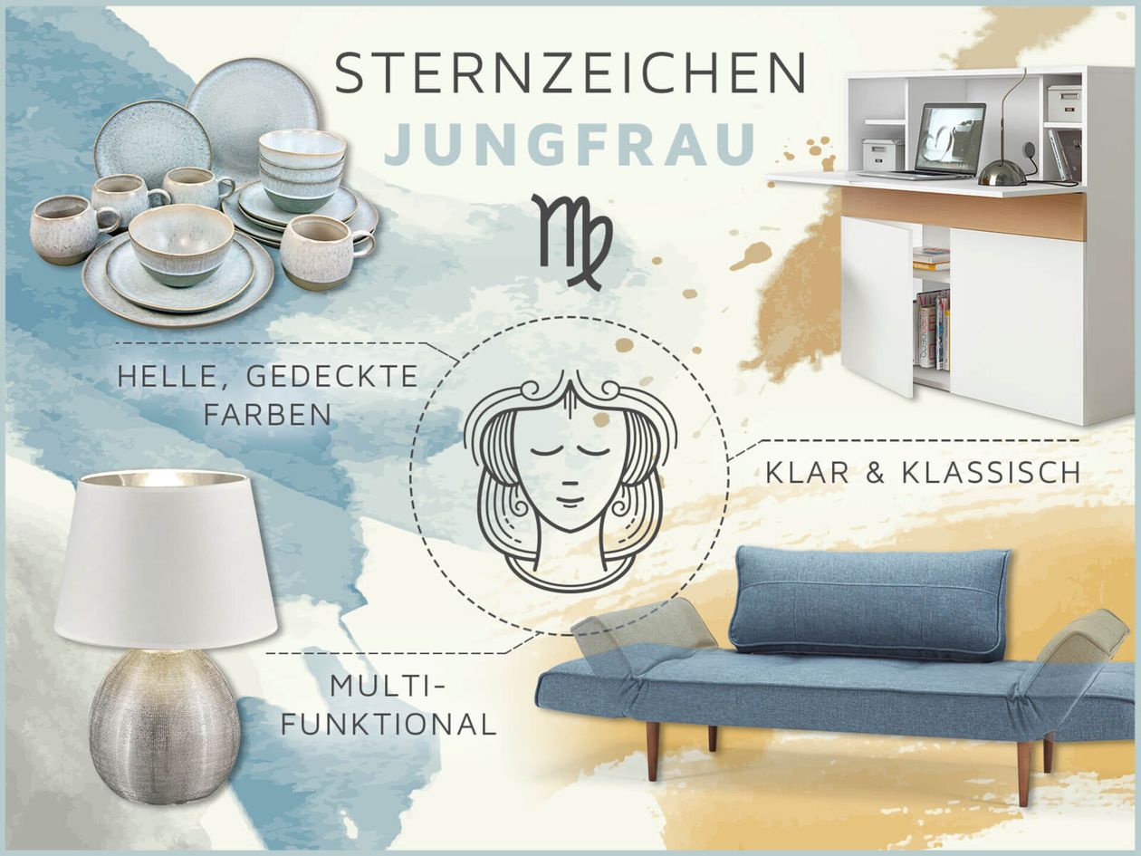 Teaser: Einrichten nach Sternzeichen Jungfrau