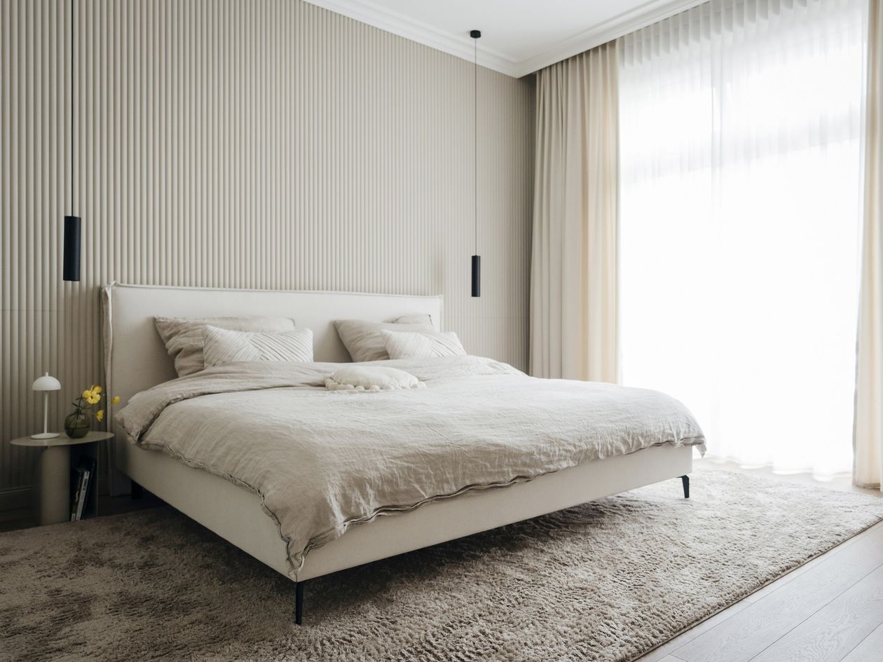 Produktbild: Polsterbett Elos 200 x 200cm der Marke Musterring in Beige aus Stoff