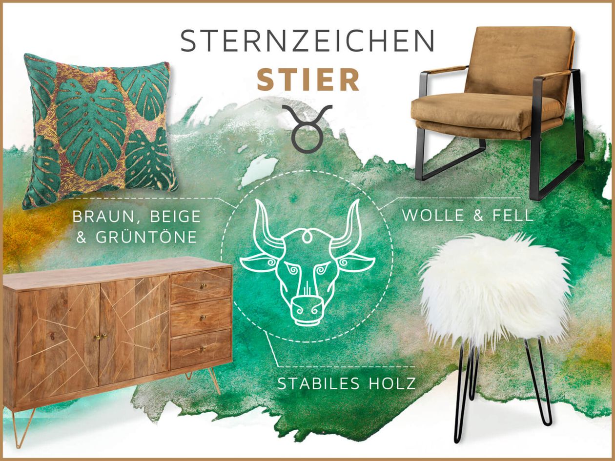 Teaser: Einrichten nach Sternzeichen Stier