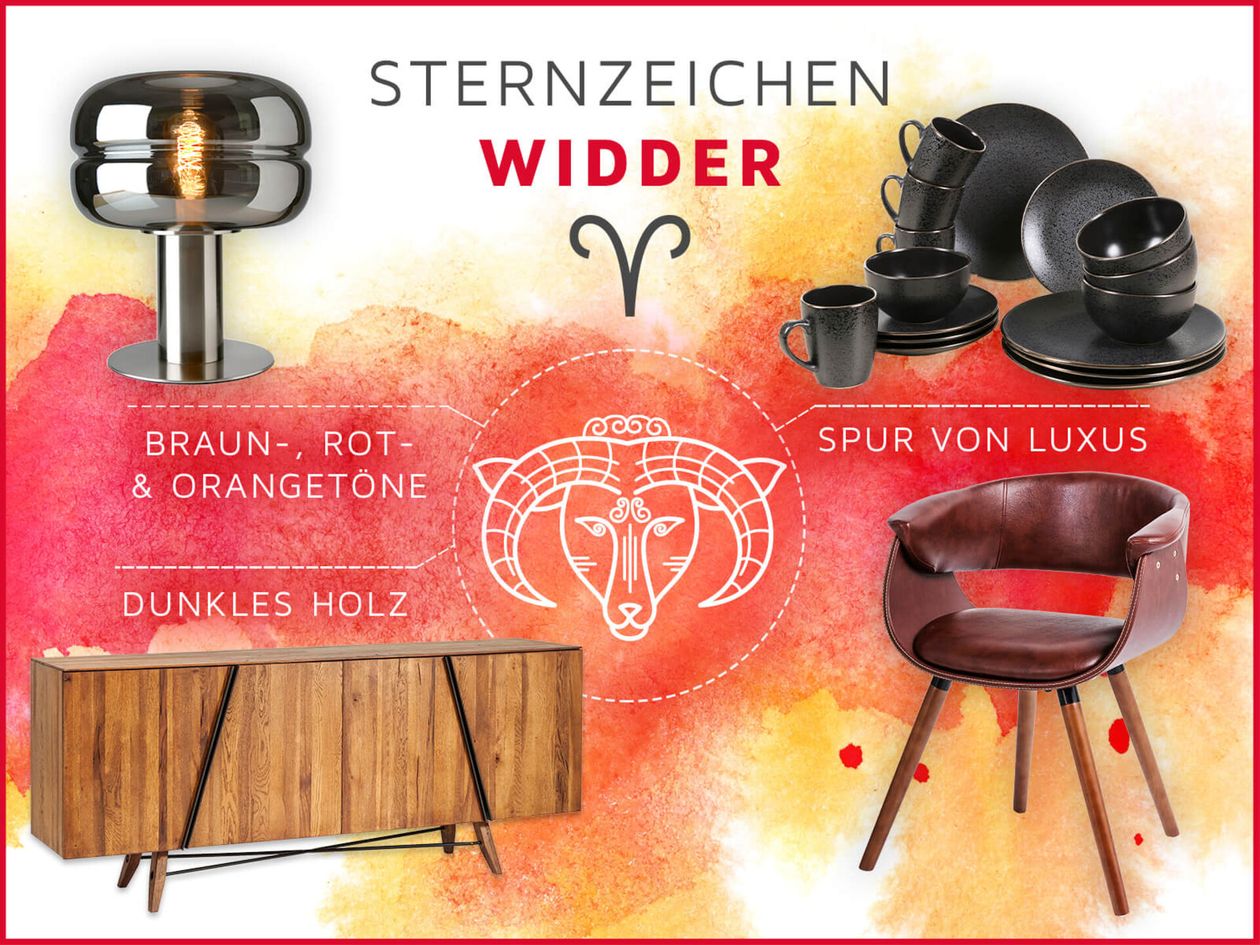 Teaser: Einrichten nach Sternzeichen Widder