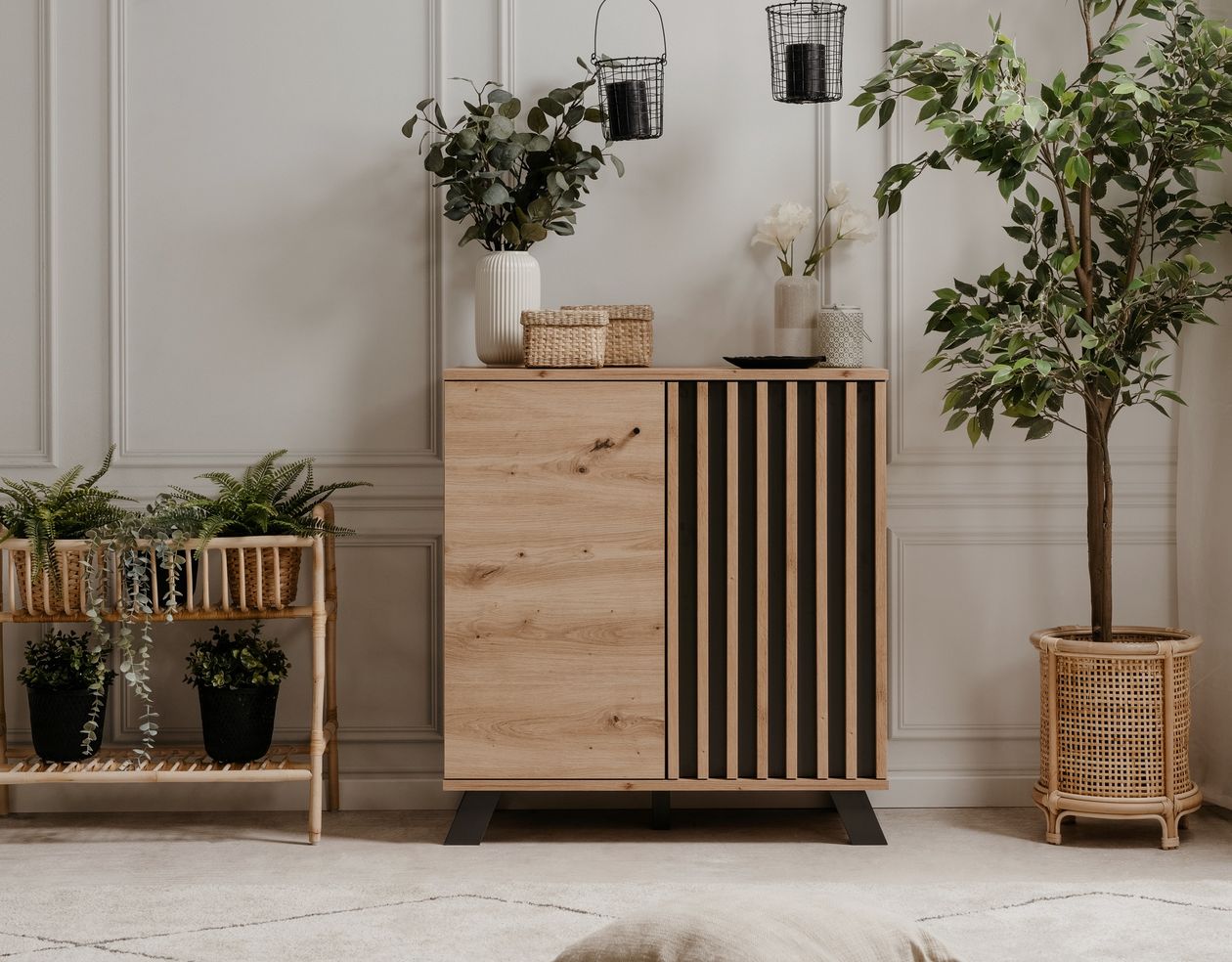 Produktbild: Kommode Medan in brauner Holzoptik