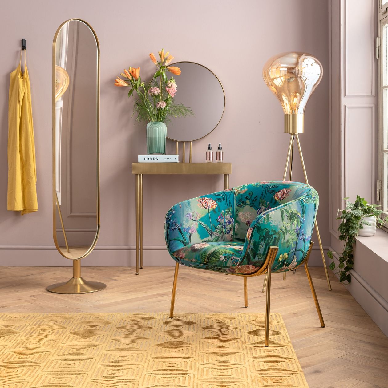 Produktbild: Konsole Art der Marke Kare Design aus goldenem Stahl