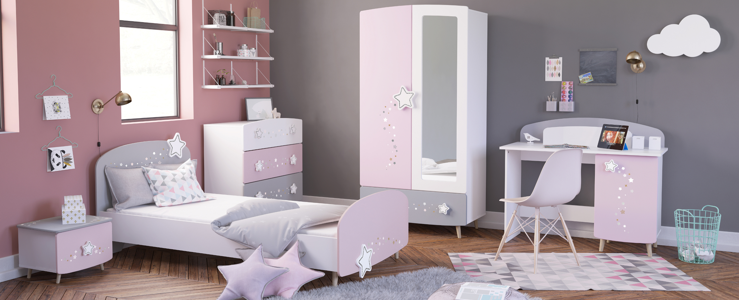 Kinderzimmer für Mädchen: Tolle Einrichtungsideen
