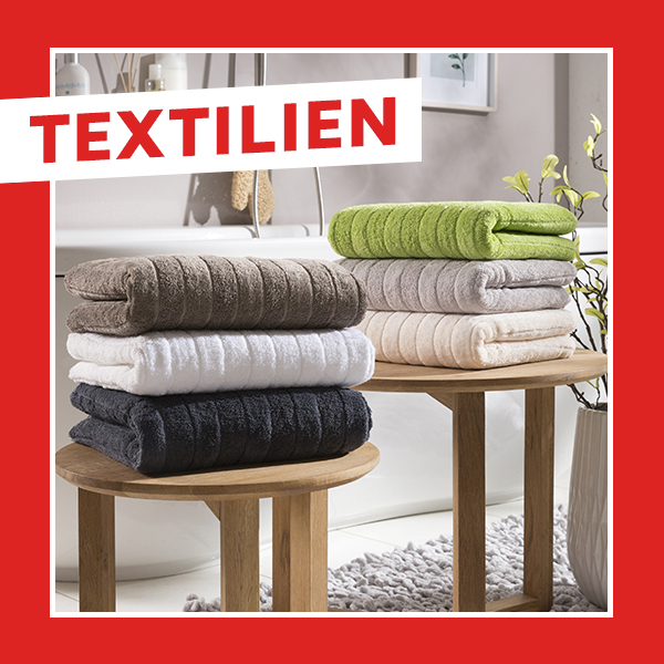 Textilien-Highlights zum Tiefpreis