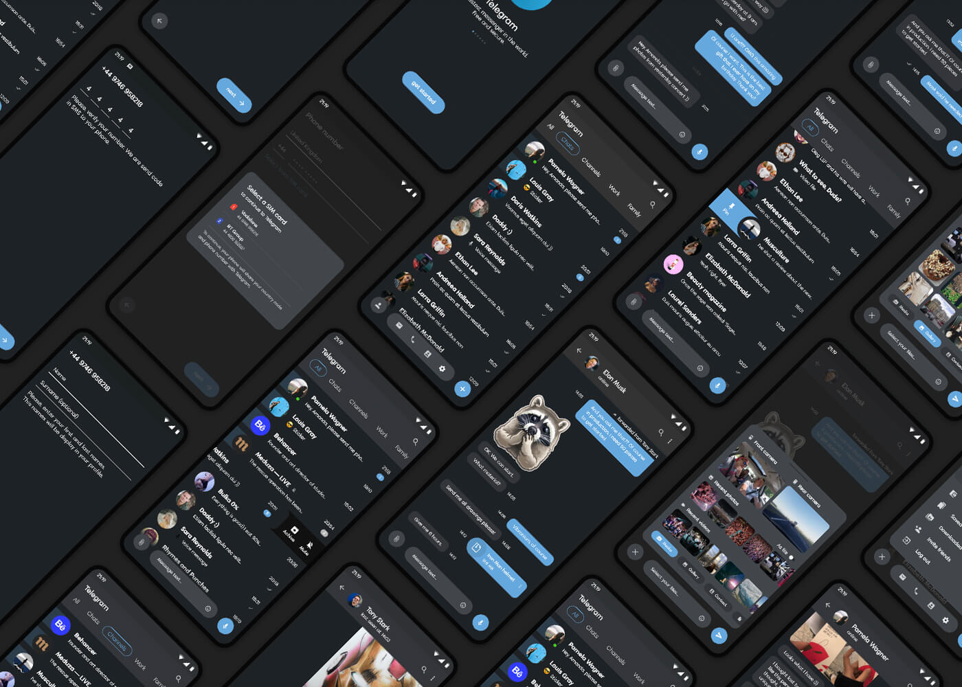 Telegram concept | Redi Agency