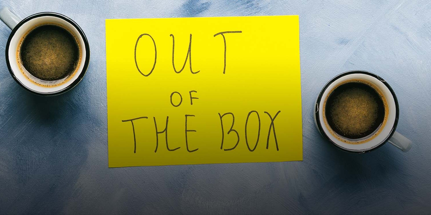  Idiom think outside the box