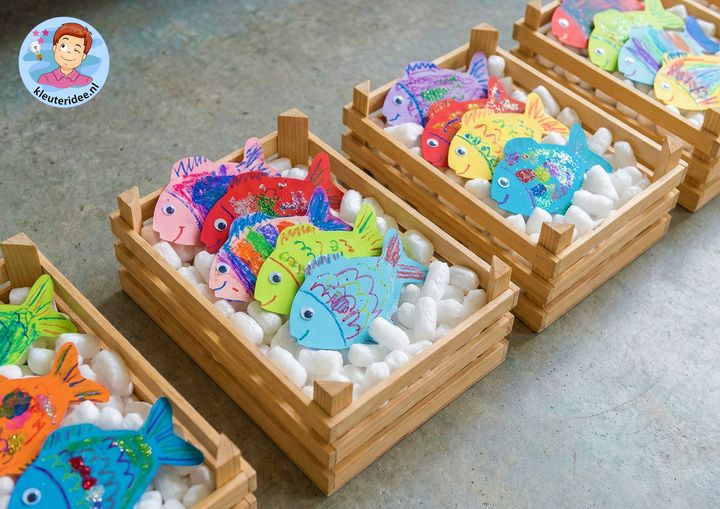 Rollenspel thema visafslag voor kleuters, kleuteridee 