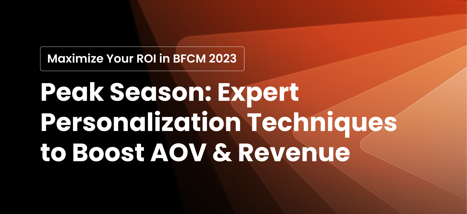 peak season expert personalization techniques to boost aov revenue