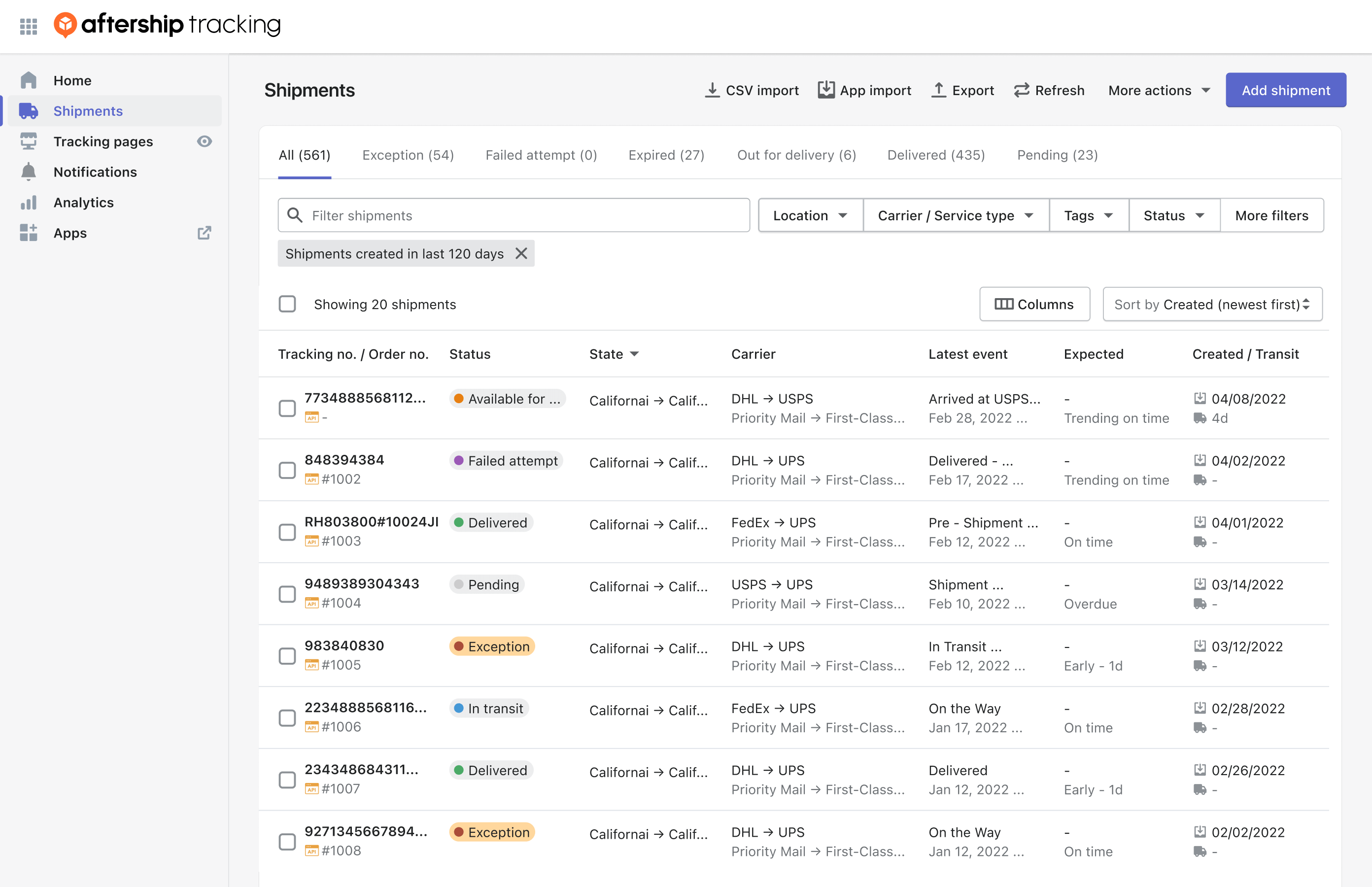 CHARLES & KEITH Singapore Order Tracking & Tech Stack - AfterShip