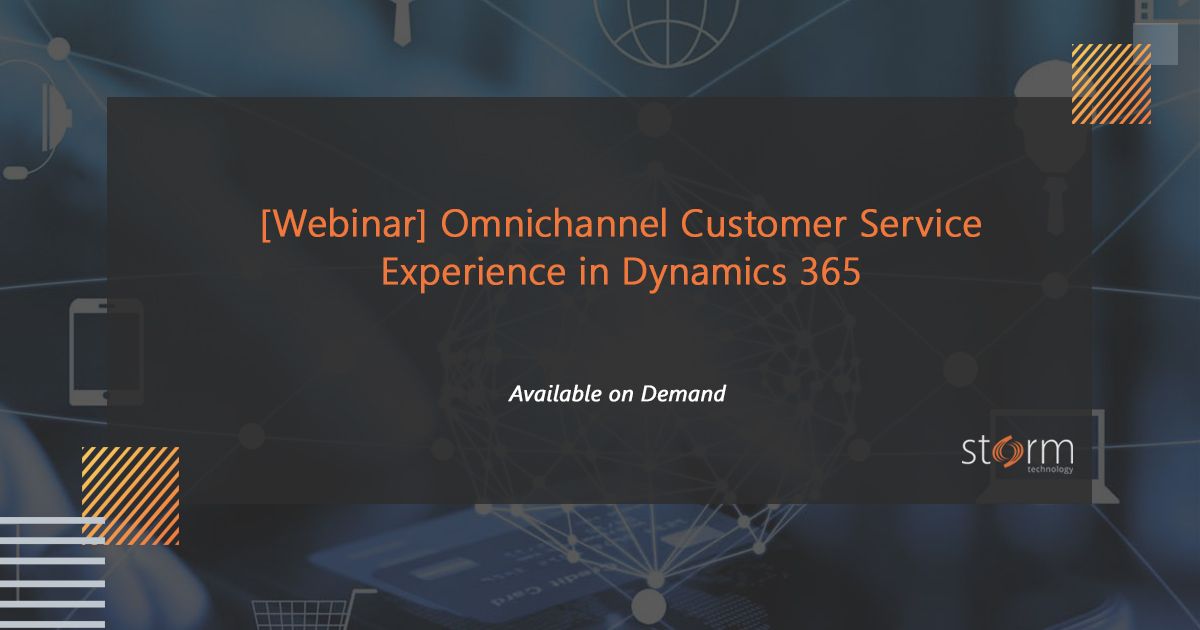 Omnichannel Customer Service Experience in Dynamics 365