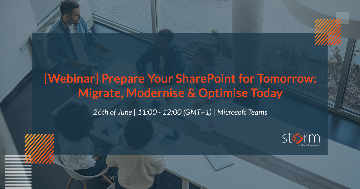 Webinar - Prepare Your SharePoint for Tomorrow