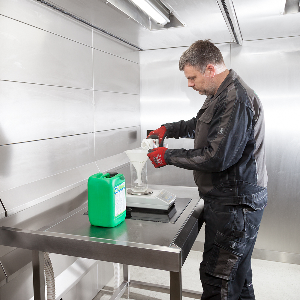Werktafel – aangesloten op het ejectorsysteem voor een betere persoonlijke bescherming