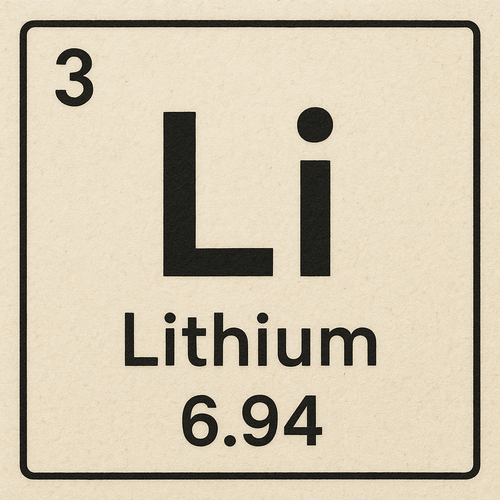 Lithium symbool
