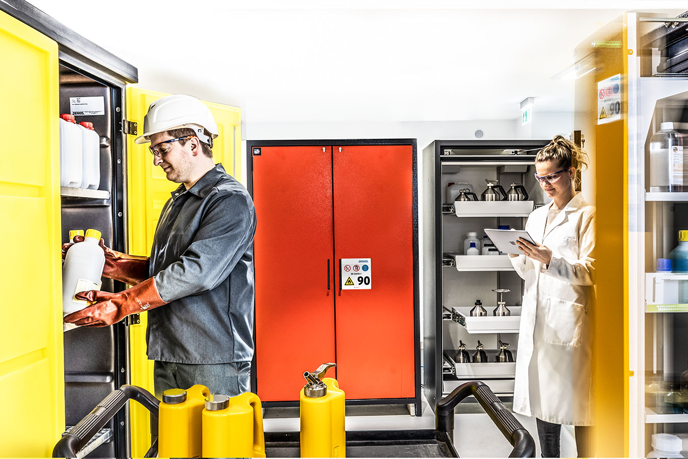 The 90-Minute invest: Gefahrstoffschränke