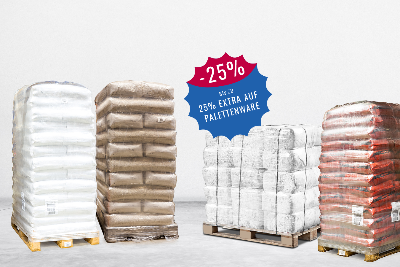 Ölbinder: Bis zu 25% auf Palettenware